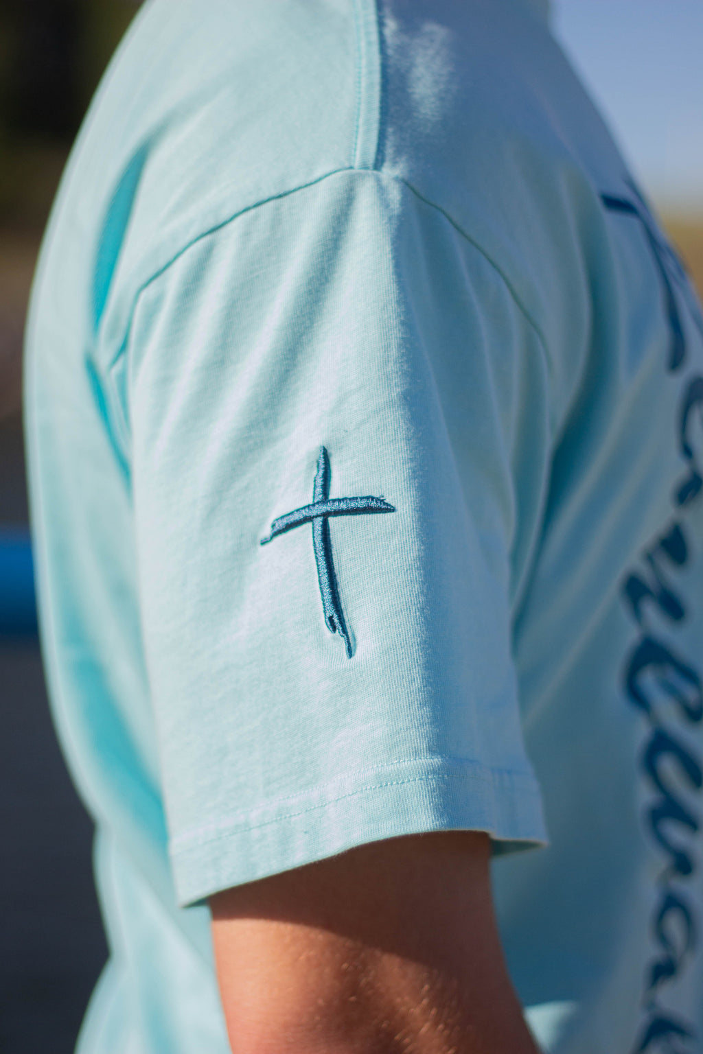 "RENEWAL" Loose Fit Tee - Blue