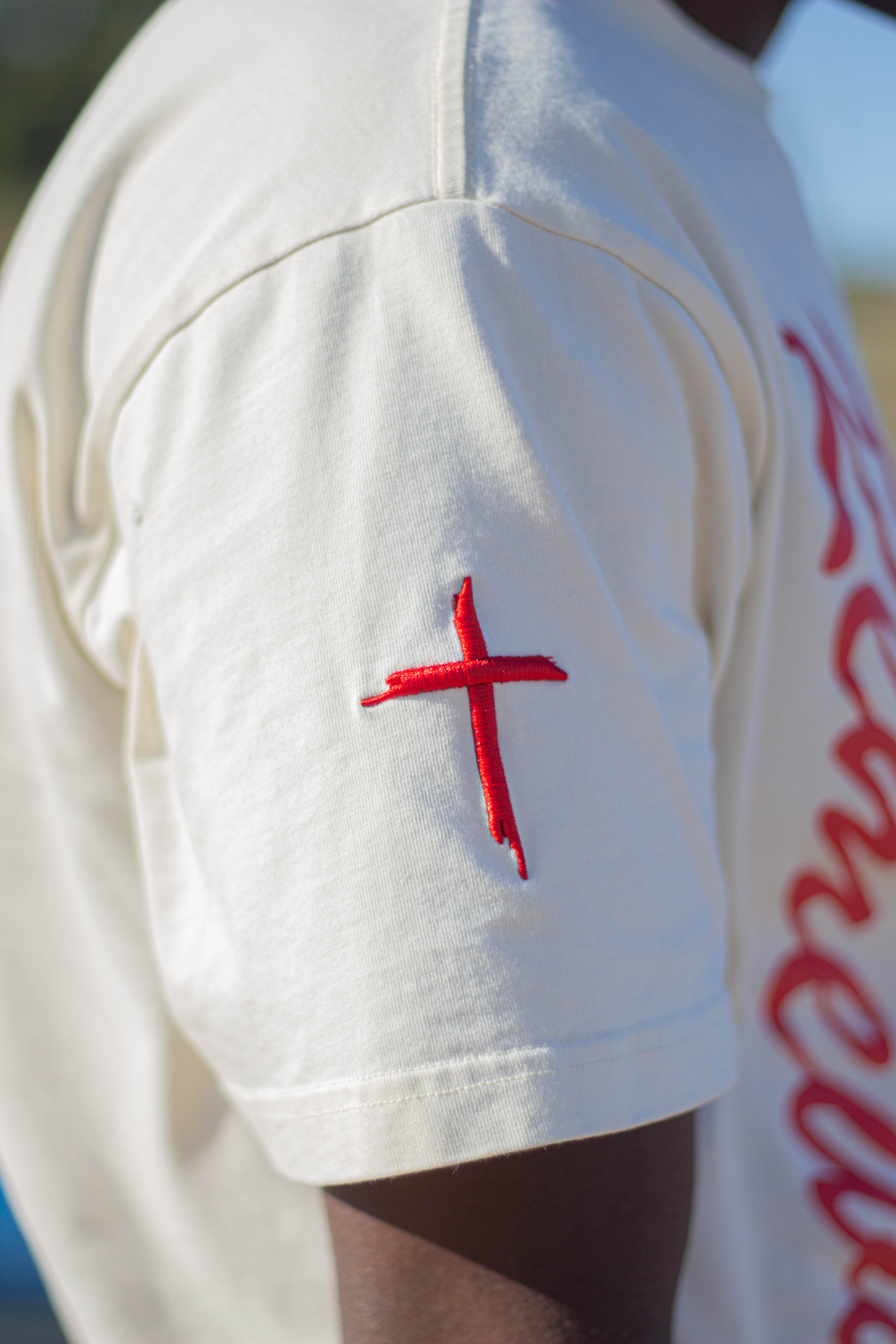 "RENEWAL" Loose Fit Tee - White