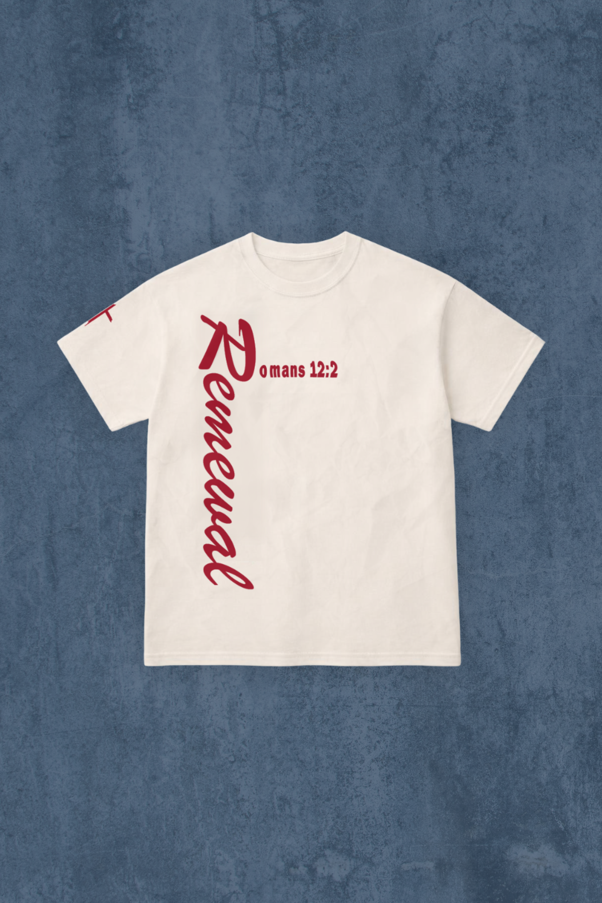 "RENEWAL" Loose Fit Tee - White