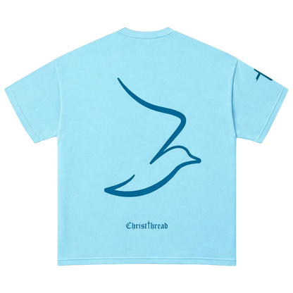 "RENEWAL" Loose Fit Tee - Blue